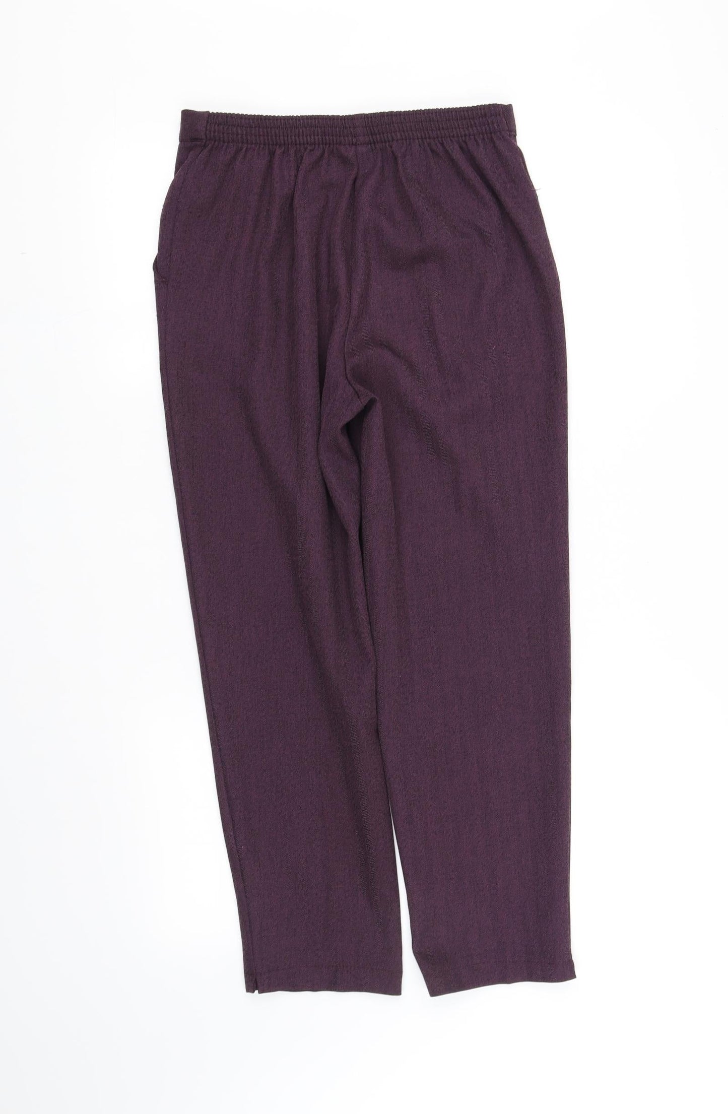 Womens UK Size 10 pre worn Regular Fit  Red Trousers