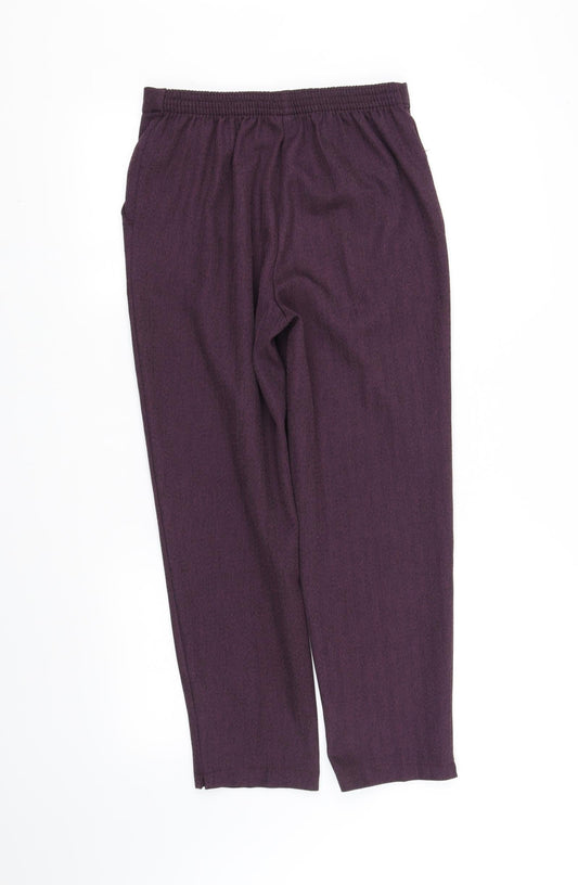 Womens UK Size 10 pre worn Regular Fit  Red Trousers