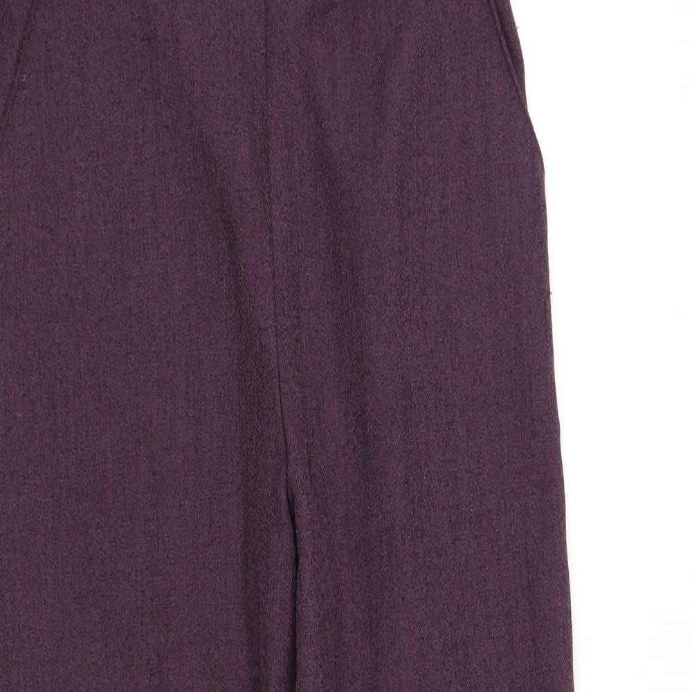 Womens UK Size 10 pre worn Regular Fit  Red Trousers