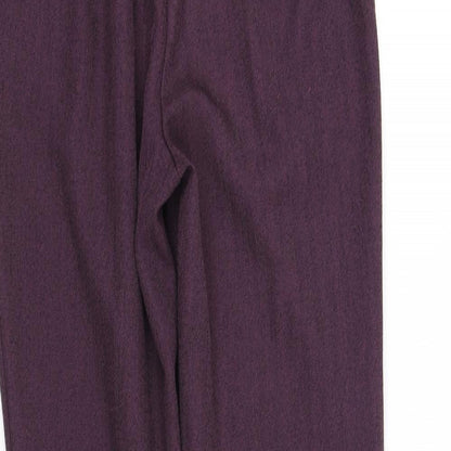 Womens UK Size 10 pre worn Regular Fit  Red Trousers
