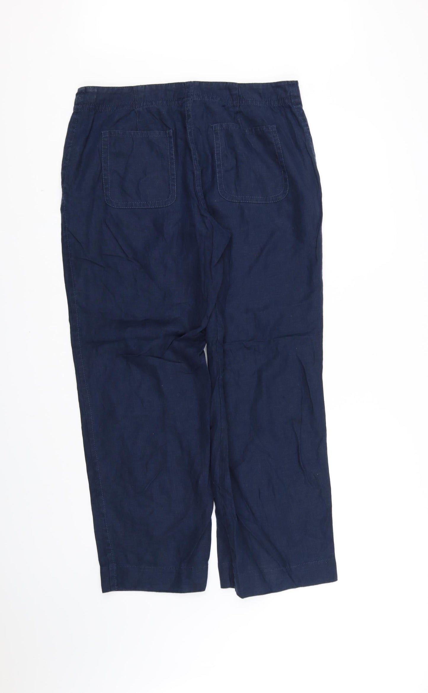 liz calbri Womens Blue   Trousers  Size M L31 in