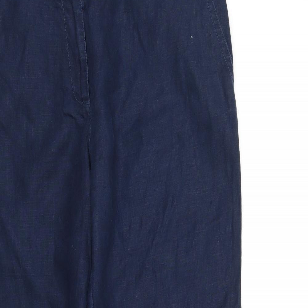 liz calbri Womens Blue   Trousers  Size M L31 in