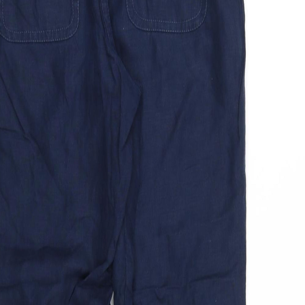 liz calbri Womens Blue   Trousers  Size M L31 in