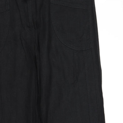 Womens UK Size 14 NEXT Regular Fit  Black Trousers