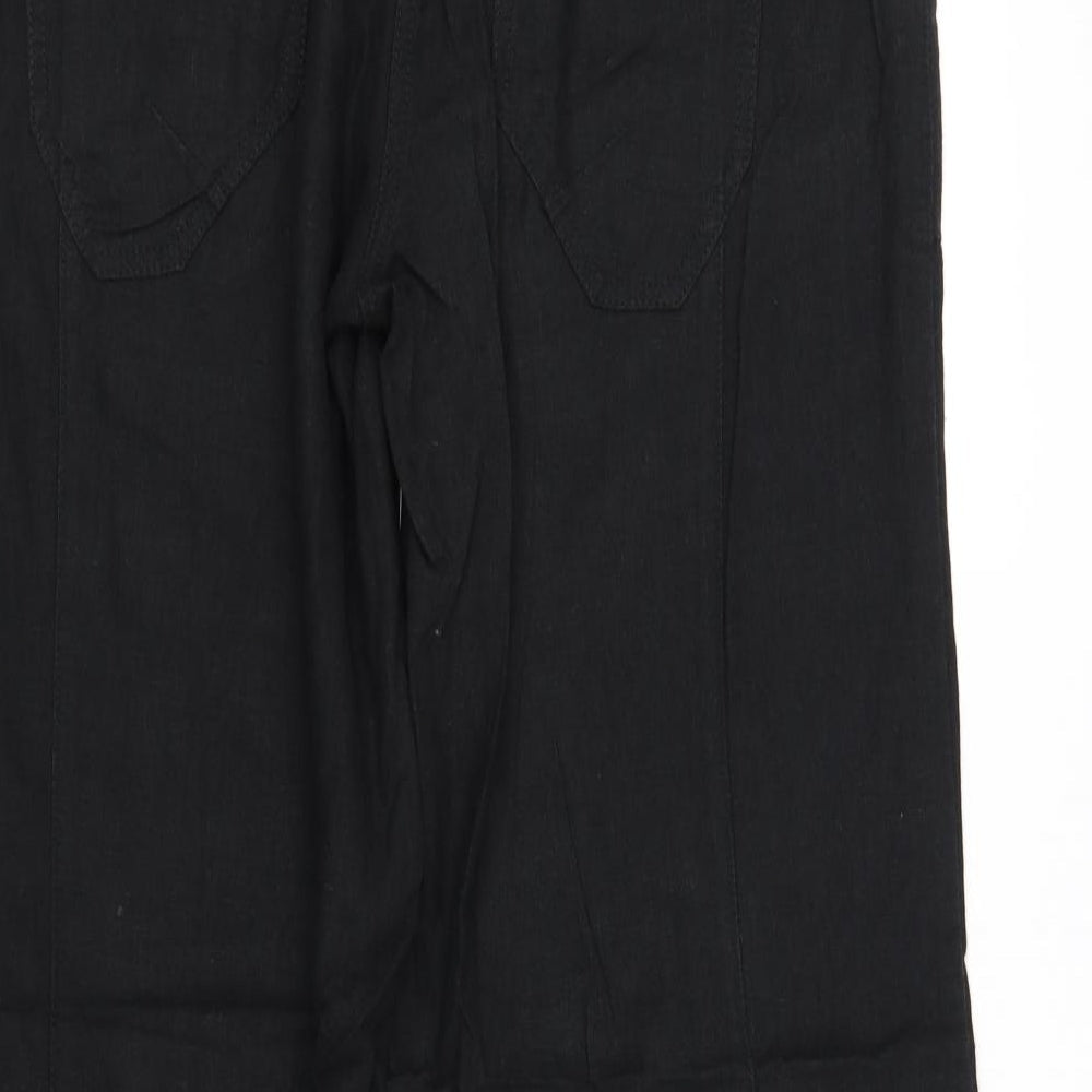 Womens UK Size 14 NEXT Regular Fit  Black Trousers