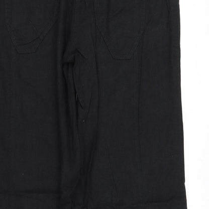 Womens UK Size 14 NEXT Regular Fit  Black Trousers