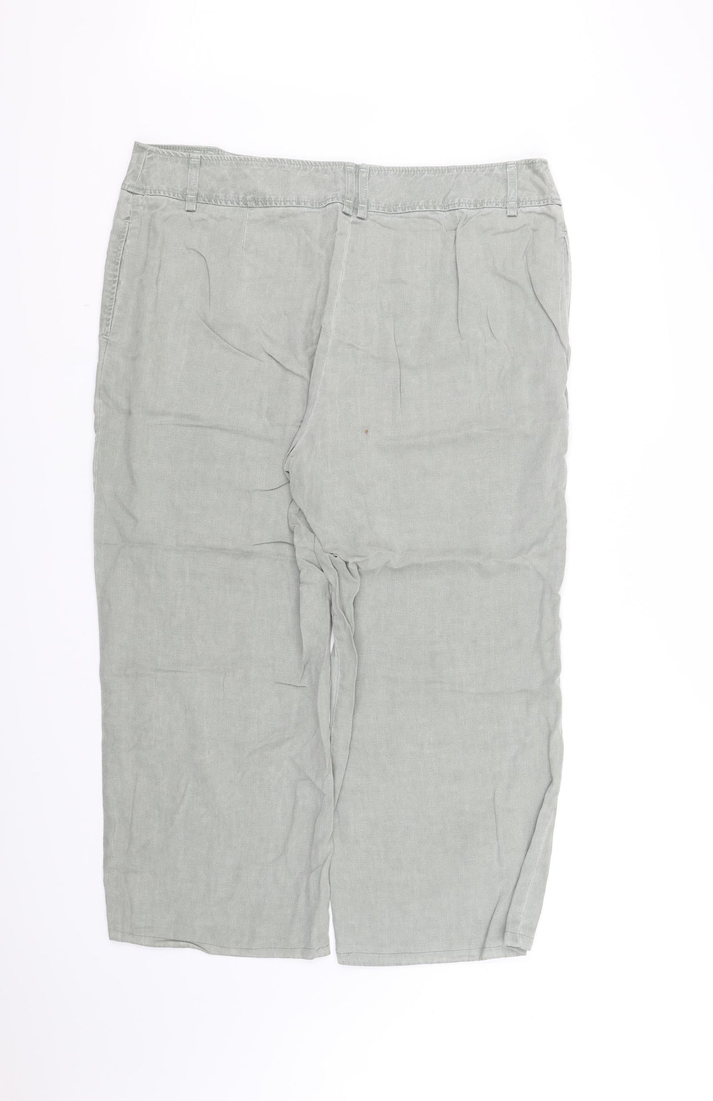 Womens UK Size 16 pre worn Regular Fit  Grey Trousers