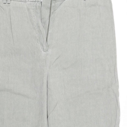 Womens UK Size 16 pre worn Regular Fit  Grey Trousers