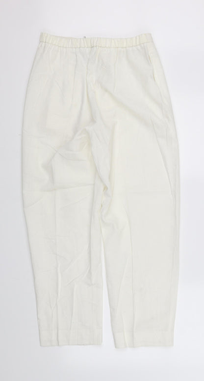 Womens UK Size 14 pre worn Regular Fit  Silver Trousers