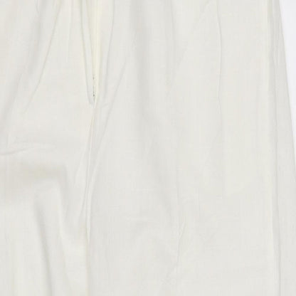 Womens UK Size 14 pre worn Regular Fit  Silver Trousers