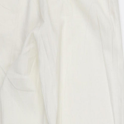 Womens UK Size 14 pre worn Regular Fit  Silver Trousers