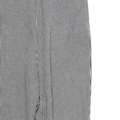 Womens UK Size S Zara Regular Fit Jegging Black Trousers