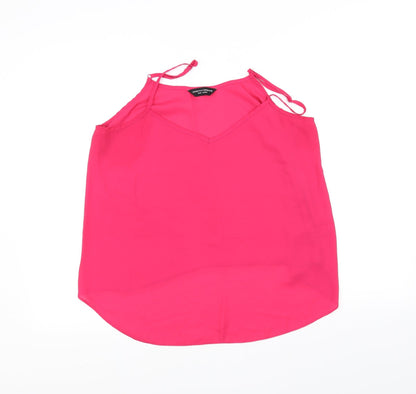 Womens UK Size 16 Dorothy Perkins Pink Basic Tank