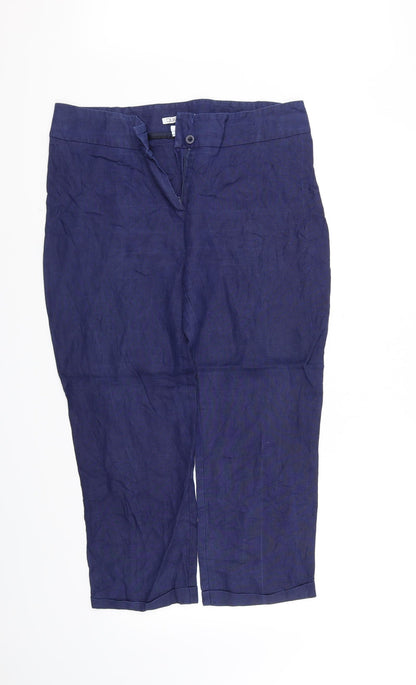 Quiosque Womens Blue   Trousers  Size M L27 in