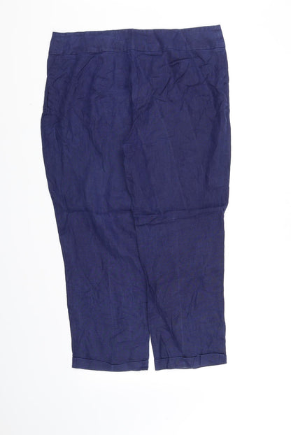 Quiosque Womens Blue   Trousers  Size M L27 in