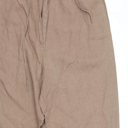 Womens UK Size XL pre worn Regular Fit  Beige Trousers