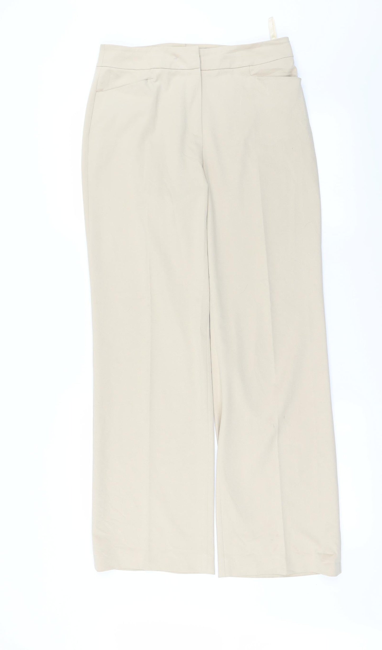 Apricot Womens Beige   Trousers  Size 30 in L29 in