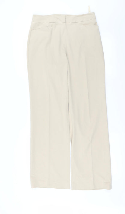 Apricot Womens Beige   Trousers  Size 30 in L29 in