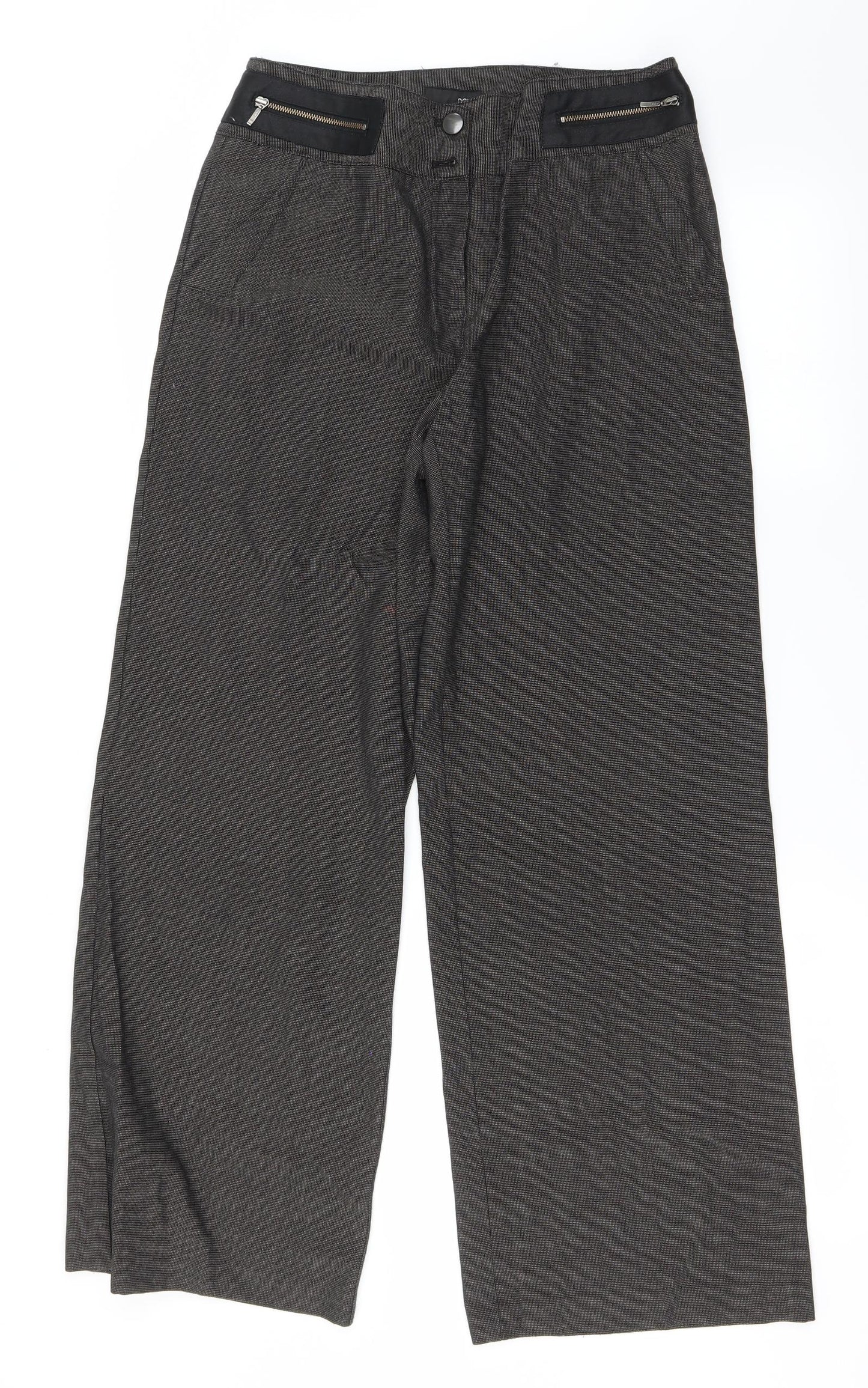 Womens UK Size 12 NEXT Regular Fit  Brown Trousers
