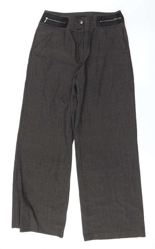 NEXT Womens Brown   Trousers  Size 12 L26 in