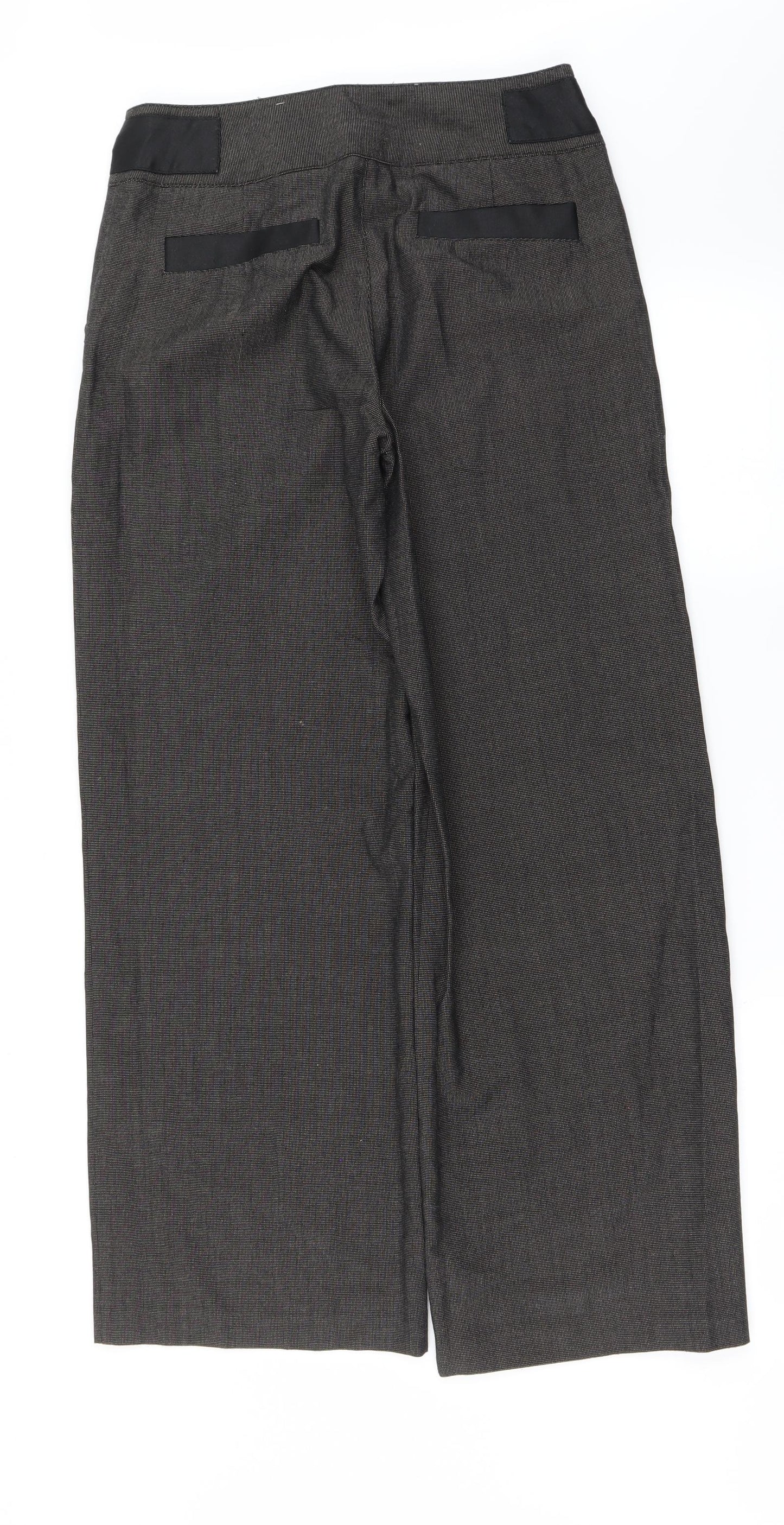 Womens UK Size 12 NEXT Regular Fit  Brown Trousers