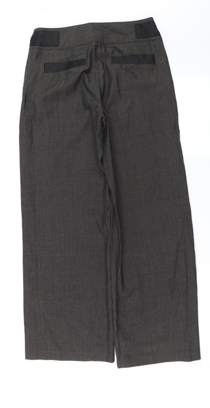 Womens UK Size 12 NEXT Regular Fit  Brown Trousers