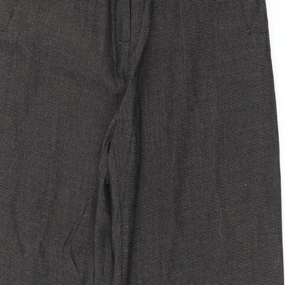 Womens UK Size 12 NEXT Regular Fit  Brown Trousers