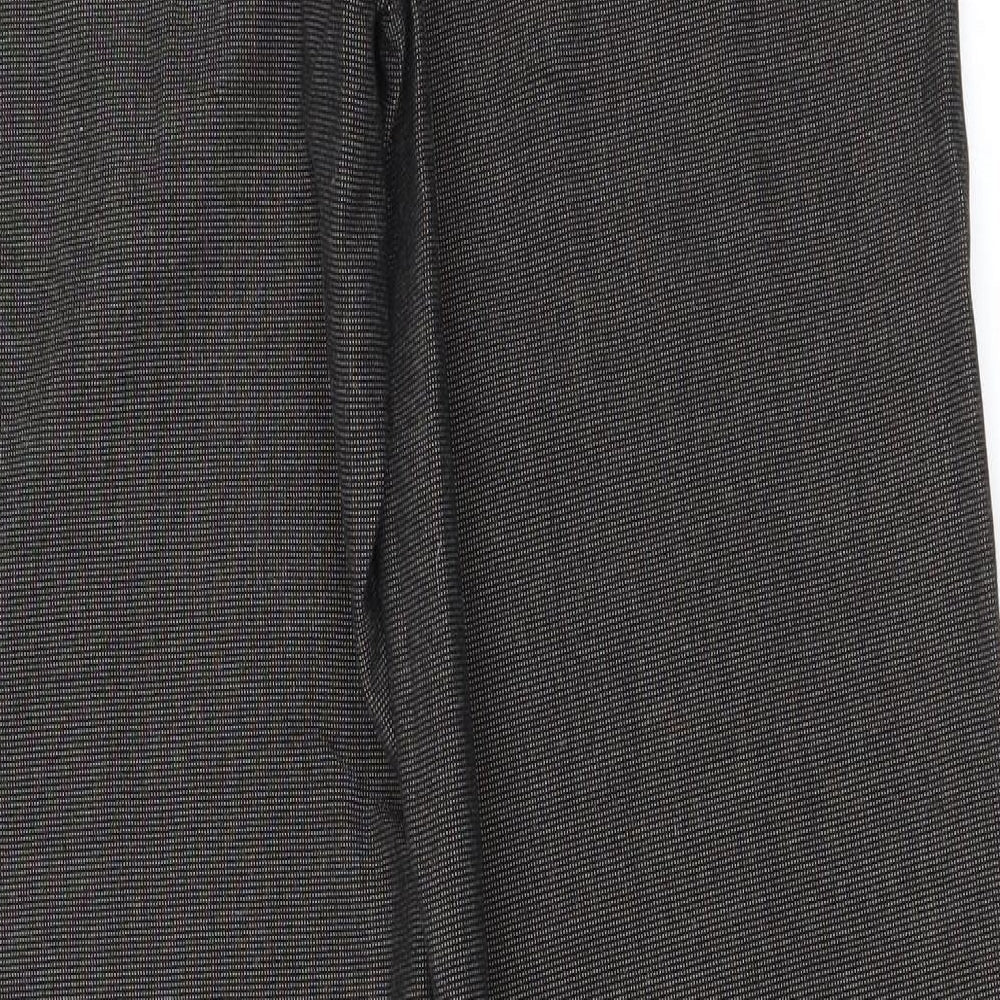 Womens UK Size 12 NEXT Regular Fit  Brown Trousers