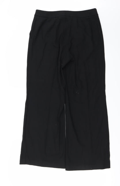 Womens UK Size 12 Marks and Spencer Regular Fit  Black Trousers