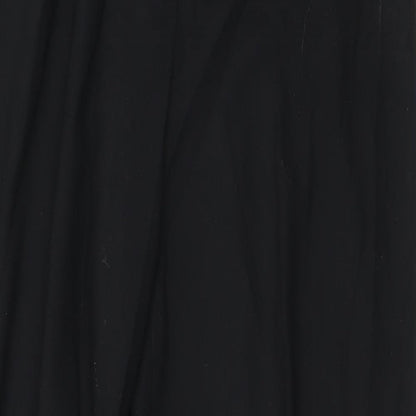 Womens UK Size 12 Marks and Spencer Regular Fit  Black Trousers