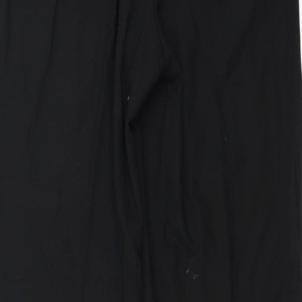 Womens UK Size 12 Marks and Spencer Regular Fit  Black Trousers