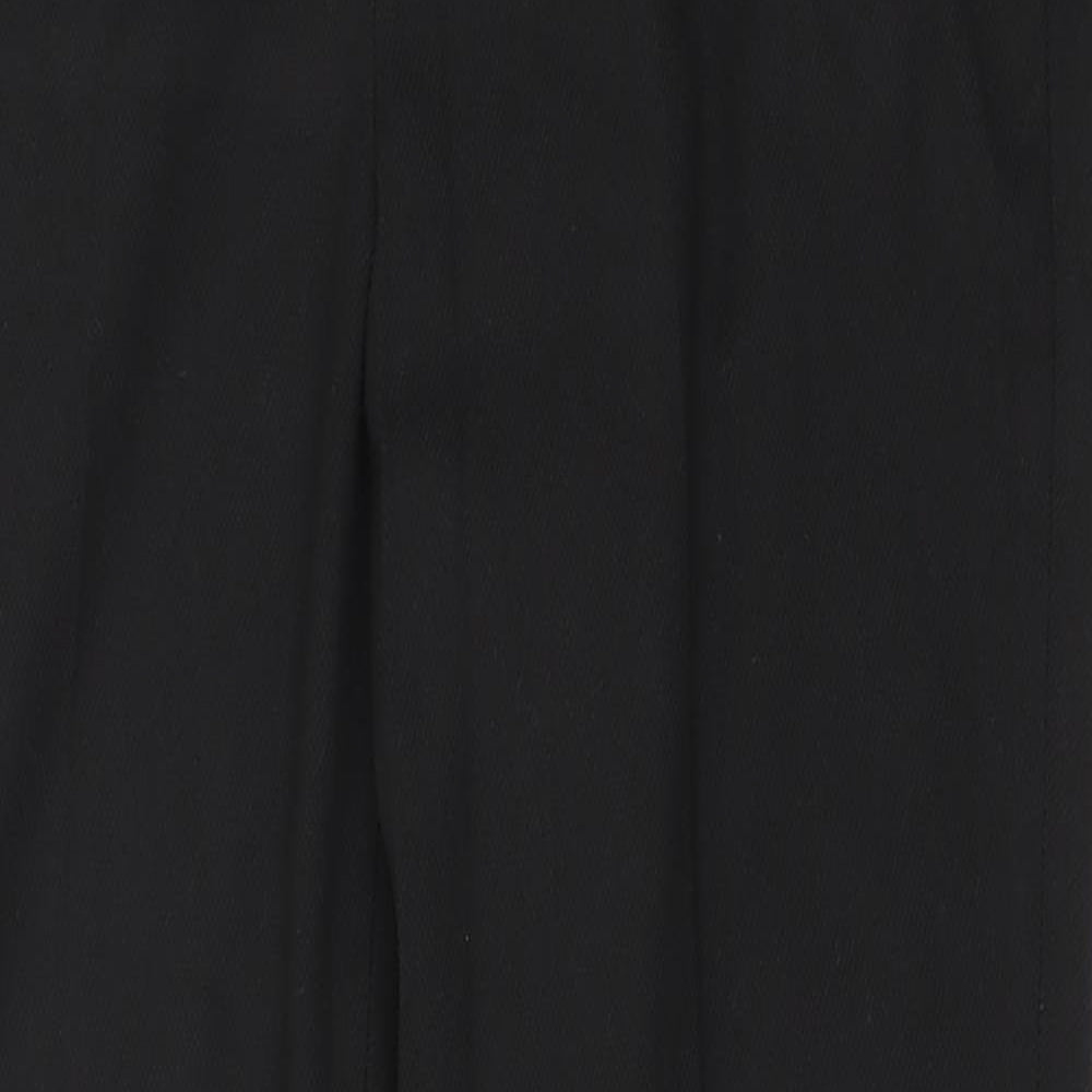 Womens UK Size 12 NEXT Regular Fit Sweatpants Black Trousers