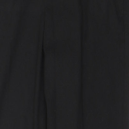 Womens UK Size 12 NEXT Regular Fit Sweatpants Black Trousers