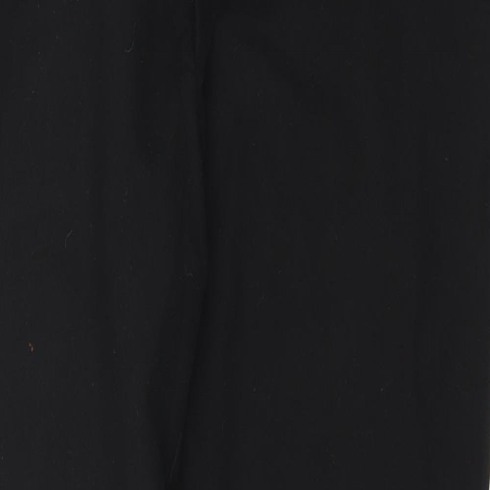 Womens UK Size 14 Papaya Regular Fit  Black Trousers
