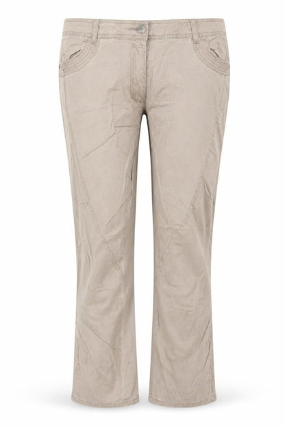 Gina Womens Beige   Trousers  Size 14 L23 in
