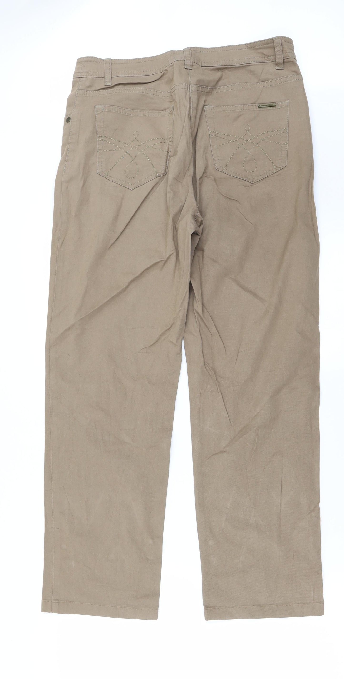 Mens UK Size 30 in canda Regular Fit  Beige Trousers