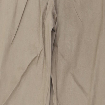 Mens UK Size 30 in canda Regular Fit  Beige Trousers