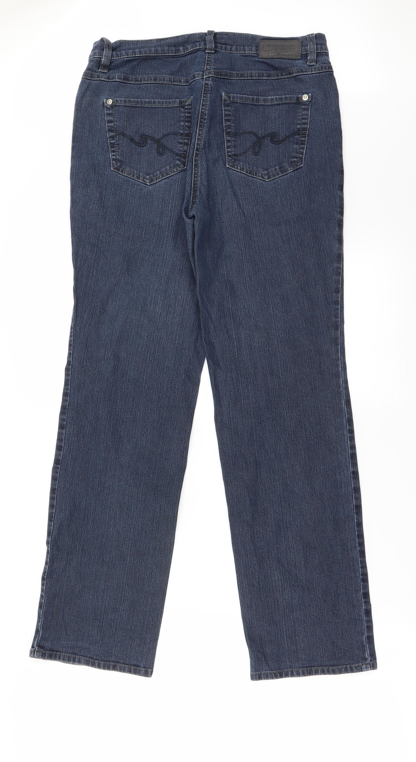 Mens UK Size 28 in Preworn Regular Fit Skinny Blue Jeans