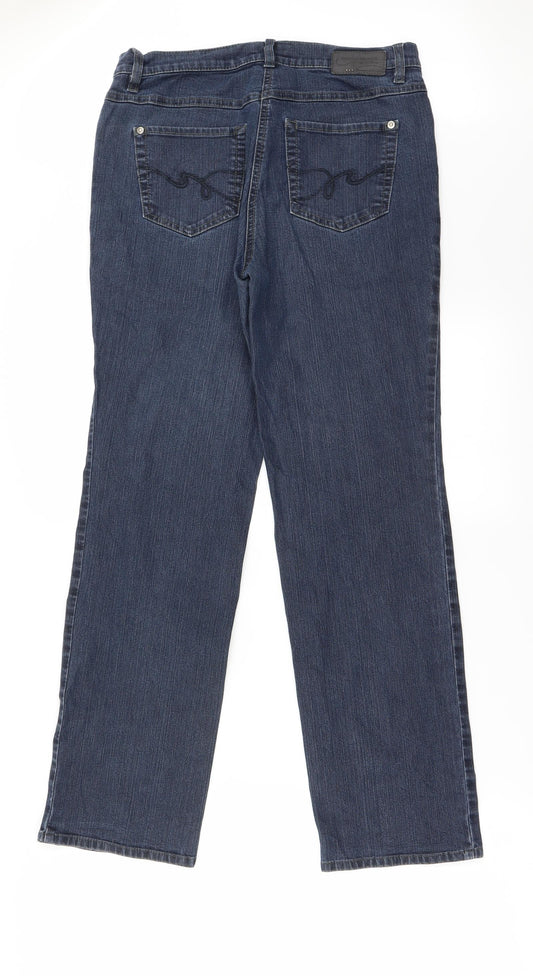 Mens UK Size 28 in Preworn Regular Fit Skinny Blue Jeans