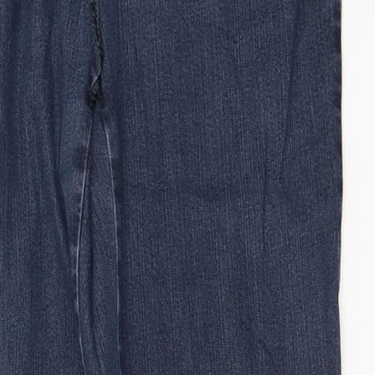 Mens UK Size 28 in Preworn Regular Fit Skinny Blue Jeans