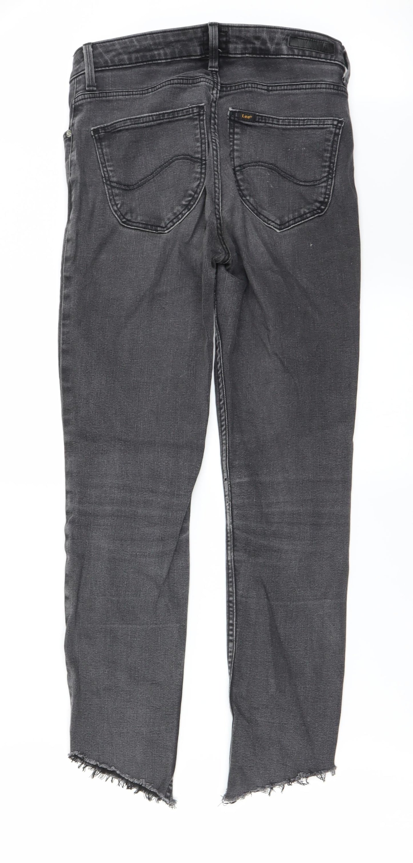 lee  Mens Black   Straight Jeans Size 28 in L25 in