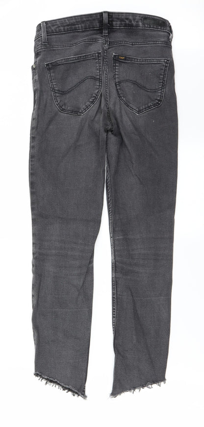 lee  Mens Black   Straight Jeans Size 28 in L25 in