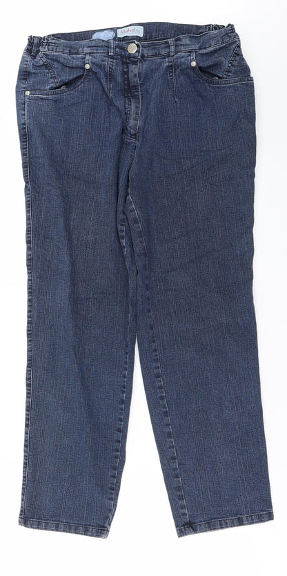 Malva   Womens Blue   Straight Jeans Size 28 in L24 in