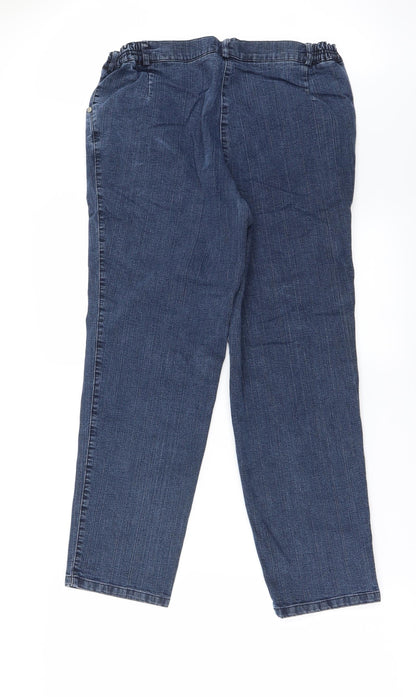 Malva   Womens Blue   Straight Jeans Size 28 in L24 in