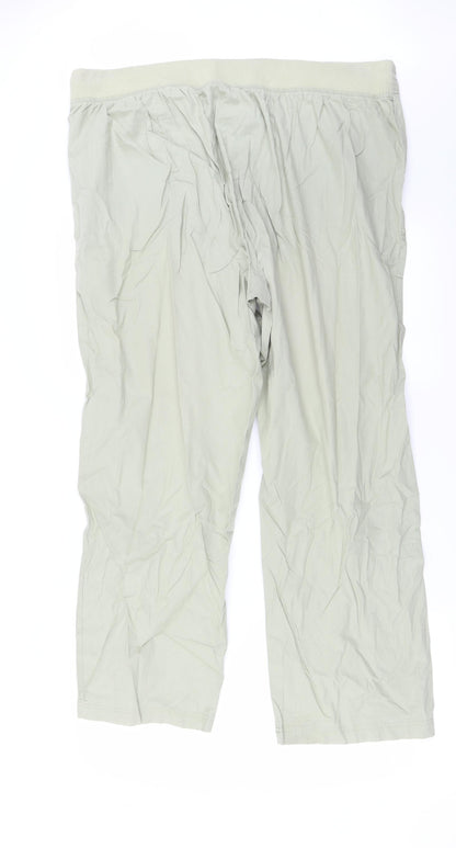 Womens UK Size 20 BM Regular Fit  Green Trousers