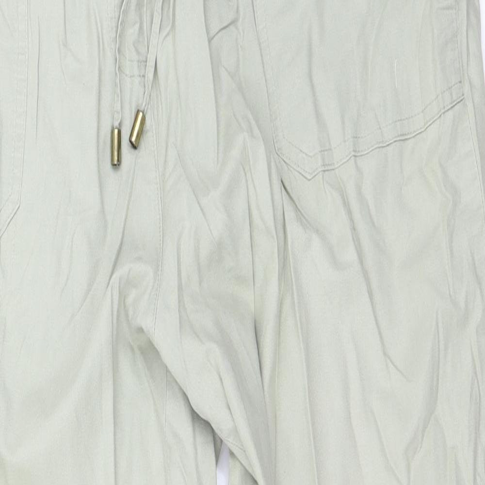 Womens UK Size 20 BM Regular Fit  Green Trousers