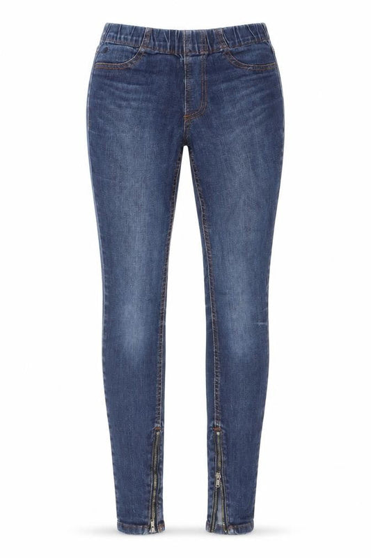 Womens UK Size 6 EDC Regular Fit Jegging Blue Jeans