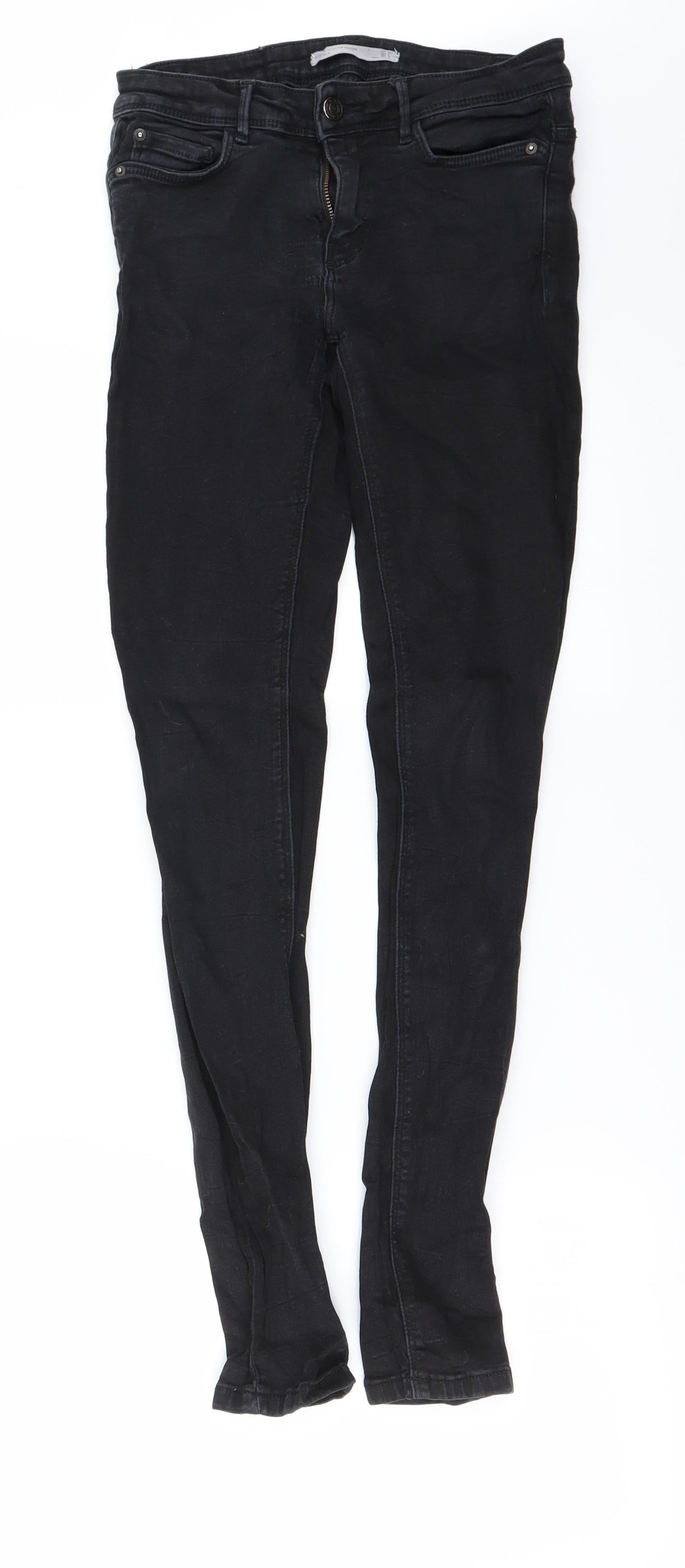 Zara Womens Black   Skinny Jeans Size 8 L27 in