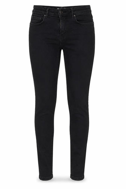 Womens UK Size 8 Zara Regular Fit Skinny Black Jeans