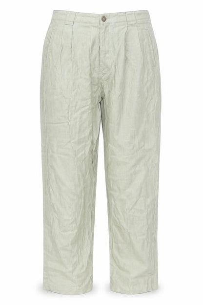 Womens UK Size 12 Preworn Regular Fit  Green Trousers